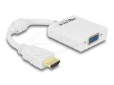 Описание и цена на DeLock HDMI-A Male to VGA Female Adapter - White