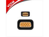 VCom Adapter Mini DP M / VGA F Gold plated - CA335 снимка №3