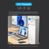 Vention Vention безжичен адаптер WiFi USB adapter, Black - KDRB0 KDRB0 NEW снимка №5 Vention Vention безжичен адаптер WiFi USB adapter, Black - KDRB0 KDRB0 NEW снимка №5