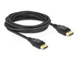 DeLock DisplayPort 1.2 Cable 5m - Black снимка №2 DeLock DisplayPort 1.2 Cable 5m - Black снимка №2