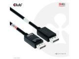 Club3D DisplayPort 2.1 VESA DP 80 Certified Cable 4K240Hz, 8K60Hz or 10K60Hz M/M 1.2m снимка №4 Club3D DisplayPort 2.1 VESA DP 80 Certified Cable 4K240Hz, 8K60Hz or 10K60Hz M/M 1.2m снимка №4