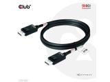 Club3D DisplayPort 2.1 VESA DP 80 Certified Cable 4K240Hz, 8K60Hz or 10K60Hz M/M 1.2m снимка №5 Club3D DisplayPort 2.1 VESA DP 80 Certified Cable 4K240Hz, 8K60Hz or 10K60Hz M/M 1.2m снимка №5