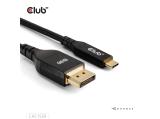 Club3D USB-C to DisplayPort DP 80 Bidirectional Vesa Certified Cable 1m снимка №4 Club3D USB-C to DisplayPort DP 80 Bidirectional Vesa Certified Cable 1m снимка №4