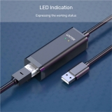 Unitek Unitek адаптер USB to LAN 100Mbps black - Y-1468 Y-1468 NEW снимка №6 Unitek Unitek адаптер USB to LAN 100Mbps black - Y-1468 Y-1468 NEW снимка №6