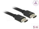 Описание и цена на DeLock Ultra High Speed HDMI Cable 8K 60 Hz 48 Gbps Certified 5m - Black