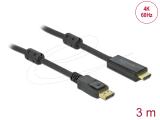 Описание и цена на DeLock Active DisplayPort 1.2 to HDMI Cable 4K 60Hz 3m