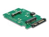 Описание и цена на DeLock SATA 22 Pin to mSATA Full Size Converter