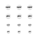  : Pulsar Pulsar универсални крачета за мишка Superglide 2 for Universal 6mm + 9mm 12pcs [White] UNIDOTSGW2 NEW