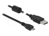 Описание и цена на DeLock USB 2.0 Type-A to Micro-B Cable 2.0 m - Black
