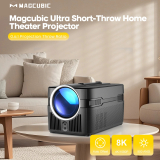 MagCubic MagCubic преносим мултимедиен проектор Portable Multimedia Projector HY450C - 8K, Android 11, Wi-Fi 6, Bluetooth 5.4 MAGCUBIC-HY450C NEW снимка №3