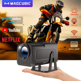 MagCubic MagCubic преносим мултимедиен проектор Portable Multimedia Projector HY320NTV - 4K, Android 13, Wi-Fi, Bluetooth 5.2 MAGCUBIC-HY320NTV NEW снимка №4