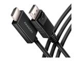 Описание и цена на Axagon RVD-HI20C2 DisplayPort - HDMI 2.0 cable 1.8m 4K/60Hz