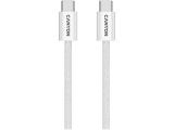 Описание и цена на Canyon cable OnWire 60MG C-C 60W Magnet Braided 1m White USB-C M/M