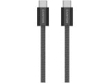 Описание и цена на Canyon cable OnWire 60MG C-C 60W Magnet Braided 1m Black USB-C M/M