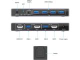 Unitek KVM Switch HDMI 4K@60Hz V1309AGY01 снимка №3