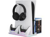 Canyon cooling stand CS-51 RGB PS5 Slim/DE Charge White снимка №4