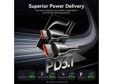Vention Cable - USB2.0 Type-C to Type-C 5A Fast Charging 240W PD3.1, 1.2m CTYBAV снимка №4