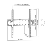 Gembird Gembird стенна стойка за телевизор TV Mount - WM-55T-02 - 32"-55", 40 kg WM-55T-02 NEW снимка №4 Gembird Gembird стенна стойка за телевизор TV Mount - WM-55T-02 - 32"-55", 40 kg WM-55T-02 NEW снимка №4