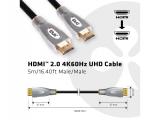 Club 3D HDMI 2.0 4K60Hz UHD Cable 5m/16.40ft Male/Male снимка №4 Club 3D HDMI 2.0 4K60Hz UHD Cable 5m/16.40ft Male/Male снимка №4