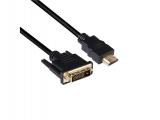 Описание и цена на Club 3D DVI to HDMI 1.4 Cable M/M 2m/ 6.56ft Bidirectional