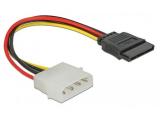  кабели: DeLock SATA 15Pin -> Molex 4Pin 0.13m