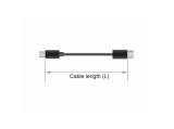 DeLock DisplayPort cable 8K 60Hz 3.00m black снимка №3 DeLock DisplayPort cable 8K 60Hz 3.00m black снимка №3