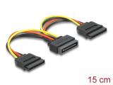 Описание и цена на DeLock SATA 15Pin -> 2x SATA HDD 15cm