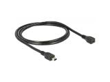 Описание и цена на DeLock USB 2.0 mini-B Extension male/female 1m 82667