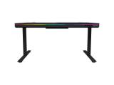 LORGAR Dual-motor sit/stand adjustable-height gaming desk with wireless charger, LRG-DP80G снимка №3