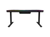LORGAR LRG-DE90G Dual-motor sit/stand adjustable-height gaming desk with built-in PC case снимка №3
