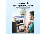 Vention USB Sound card 1-Port 0.25M Gray - CVFHC снимка №3 Vention USB Sound card 1-Port 0.25M Gray - CVFHC снимка №3