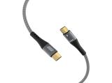 EFB Elektronik USB-C cable 100W PD 3.0 5A E-Marker Chip 1m grey USB-CC-00003 снимка №3 EFB Elektronik USB-C cable 100W PD 3.0 5A E-Marker Chip 1m grey USB-CC-00003 снимка №3