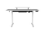 Cougar E-STAR 140 Electrical Gaming Desk, White, CGR-E-STAR140-WHW снимка №3