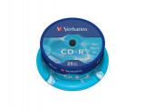 Verbatim CD-R 700MB 25pcs 52x CD-R Цена и описание.