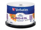 Verbatim DVD+R DL 8.5 GB / 240 min 8x 50pcs Printable DVD+R DL Цена и описание.