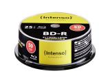оптични устройства Intenso BD-R 50GB 25pcs Cake Box 5001124