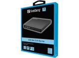 Sandberg Externeral Mini DVD-Burner 133-66 снимка №2