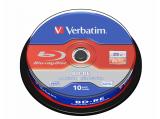 Verbatim Blu-ray 25GB 10pcs BD-RE Spindle 2x single layer 43694 BD-RE SL Цена и описание.