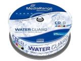 MediaRange CD-R 700MB 80min 52x speed inkjet fullsurface printable 25 pack spindle снимка №2