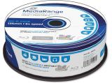 оптични устройства MediaRange BD-R 25GB 6x fully printable 25pcs cakebox, MR515