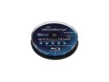 оптични устройства MediaRange Bluray 25GB 10pcs BD-R Spindle Inject Prin. 6x, MR500