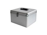 Представяне на писачка MediaRange Lockable Storage Case for 300 Discs with Hanging Sleeves 2 Keys Aluminum Look Silver BOX76