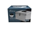 MediaRange Lockable Storage Case for 300 Discs with Hanging Sleeves 2 Keys Aluminum Look Silver BOX76 снимка №3 MediaRange Lockable Storage Case for 300 Discs with Hanging Sleeves 2 Keys Aluminum Look Silver BOX76 снимка №3