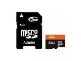 Описание и цена на Memory Card Team Group 32GB microSDHC UHS-I/U1 Class 10 Memory Card with Adapter