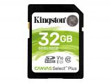 Описание и цена на Memory Card Kingston 32GB Canvas Select Plus SD Card Class10 UHS-I SDS2/32GB