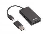 Hama 54141,OTG hub USB 2.0, for Smartphone/Tablet/Notebook/PC  Card Reader USB 2.0 Цена и описание.