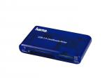 Флашка ( флаш памет ) Hama Card Reader 55348, USB 2.0, 35 in 1- blue