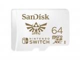 Флашка ( флаш памет ) SanDisk microSDXC за Nintendo Switch, U3, 100 Mb/s
