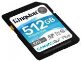 Описание и цена на Memory Card Kingston 512GB Canvas Go! Plus Class 10 UHS-I U3 V30 SDG3/512GB