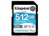 Kingston Canvas Go! Plus Class 10 UHS-I U3 V30 SDG3/512GB 512GB снимка №2